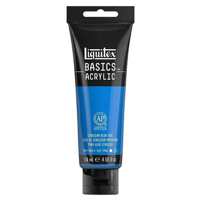 Liquitex Basics Akrilna boja - Boja: Tamnoplave boje, 118 ml, Tuba - Pogled sprijeda