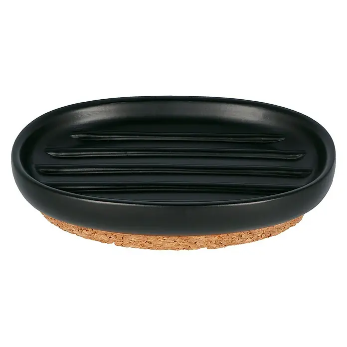 Venus Ivo Seifenschale - Polyresin, Schwarz