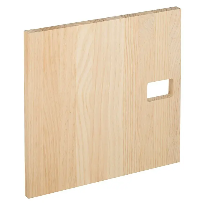 Astigarraga Dinamic Möbeltür - L x B x H: 36,2 x 32,5 x 1,6 cm, Kiefernholz - Vorderansicht