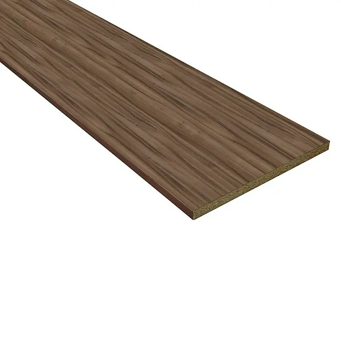 Mehrzweckplatte - Nussbaum dunkel, 260 x 61 x 3,8 cm