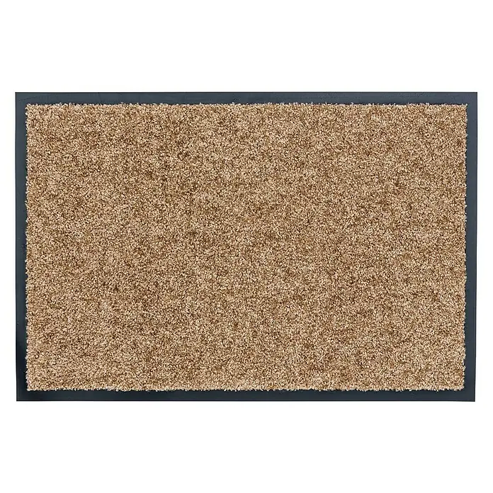 Astra Schmutzfangmatte Diamant - Uni, Sand, 90 x 150 cm, Material Nutzschicht: 100 % Polyamid - Ansicht von oben