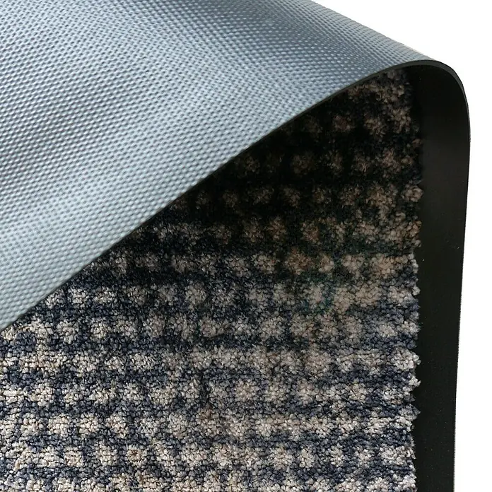 SCHÖNER WOHNEN-Kollektion Sauberlaufmatte Punkte - Anthrazit/Braun, 100 x 67 cm - Detailaufnahme