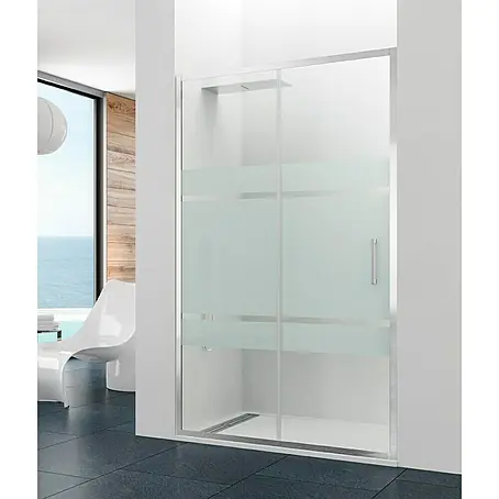 GME  Mampara de ducha frontal Prestige Titan Frost
