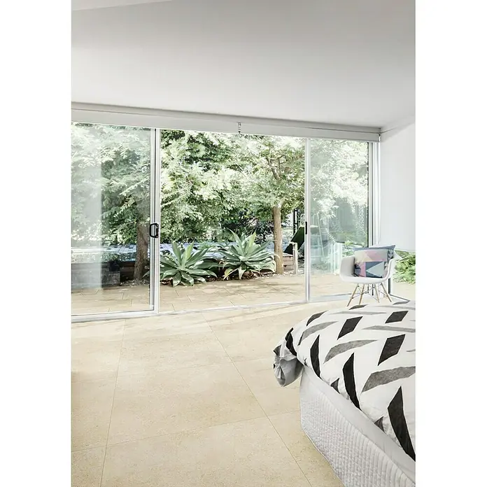 Marazzi Feinsteinzeugfliese Jerusalem Oase Avorio - 75 x 75 cm, Sandstein-Beige, Matt
