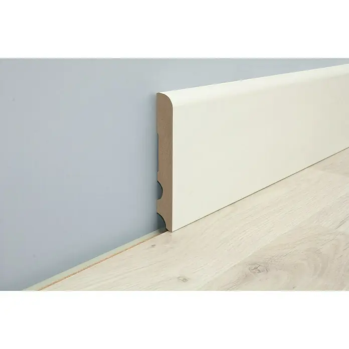 LOGOCLIC Podna kutna lajsna - 2,6 m x 15 mm x 100 mm, Zaobljeno - Detaljan prikaz