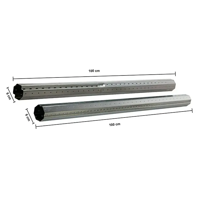 Schellenberg Achtkantwellen-Set Maxi - Auszugslänge: 160 cm, Geeignet für: Rollladen-Maxi-Systeme