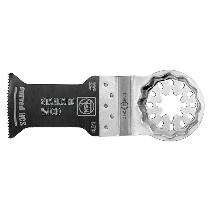 Fein Starlock Tauchsägeblatt E-Cut Curved - L x B: 55 x 35 mm, 1 Stk. - Vorderansicht