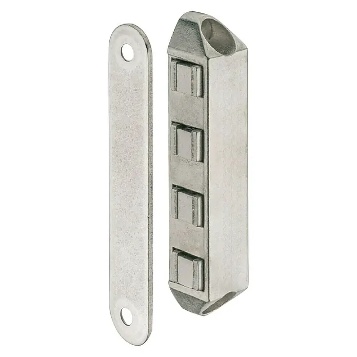 Häfele Magneetsluiting - Hechtsterkte: 12 kg, b x h: 17 x 86 mm, Spuitgietzink - Vooraanzicht