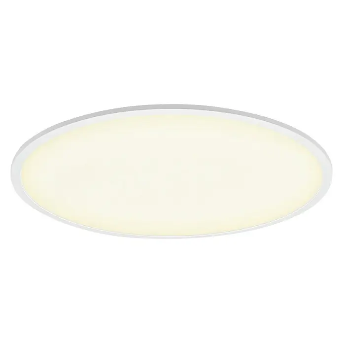 Tween Light Ledpaneel, rond - 40 W, Ø x h: 80 x 5 cm, Wit, Neutraal wit