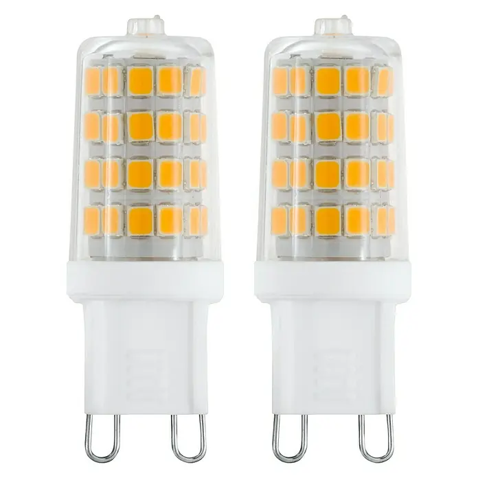 Eglo LED-Leuchtmittel - 3 W, G9, Warmweiß, 2 Stk.