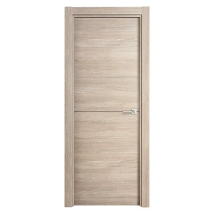 Puerta interior Roble Gris 100 - 82,5 x 203 cm, Izquierda, Roble Gris, Macizo