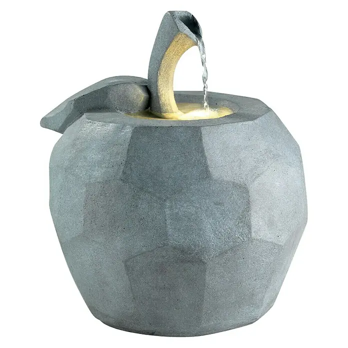 Fuente LED Mesina - Antracita, L x An x Al: 38 x 41 x 44 cm, Fuente LED
