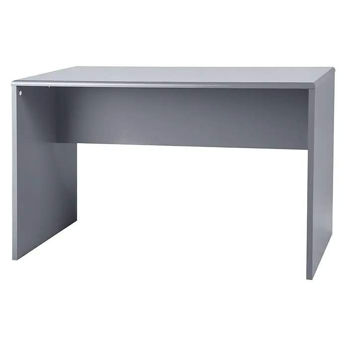 Phönix Miami Schreibtisch - L x B x H: 65 x 120 x 74 cm, Grau - Vorderansicht