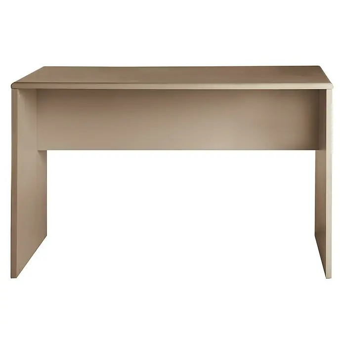 Phönix Miami Schreibtisch - L x B x H: 65 x 120 x 74 cm, Taupe - Vorderansicht
