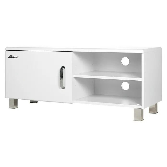 Phönix Miami Lowboard - L x B x H: 37 x 130 x 45 cm, Weiß - Vorderansicht