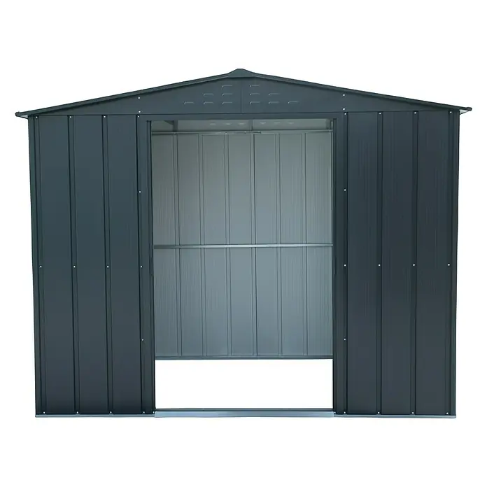 Duramax Gerätehaus Top Shed - L x B x H: 1,83 x 2,61 x 2,04 m, Stahl, Anthrazit