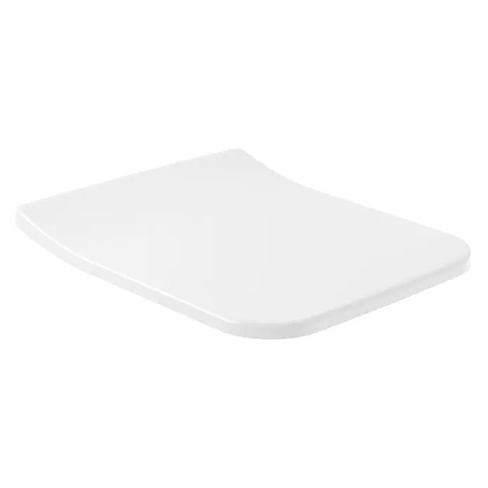 Villeroy & Boch Venticello WC-Sitz SlimSeat - Mit Absenkautomatik, Duroplast, Abnehmbar, Weiß - Rechte Seitenansicht
