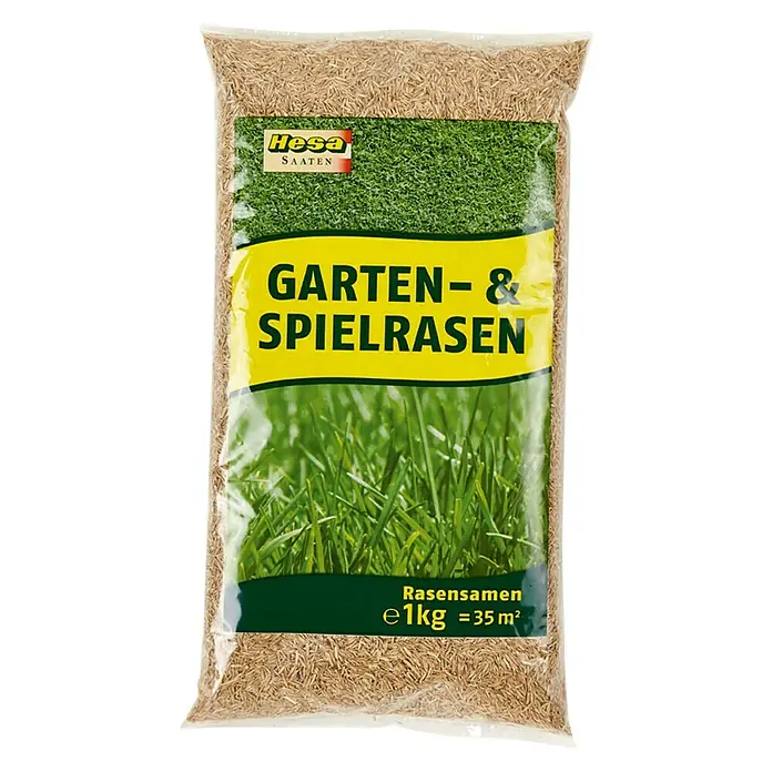 Hesa Rasensamen Garten- und Spielrasen - 1 kg, 30 m²