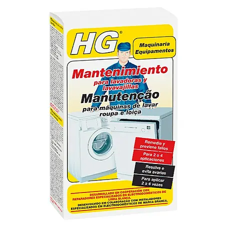 HG  Mantenimiento para lavadoras y lavavajillas