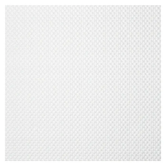 Deckenplatte Prag - 50 x 50 cm, Weiß, 2 m² - Vorderansicht