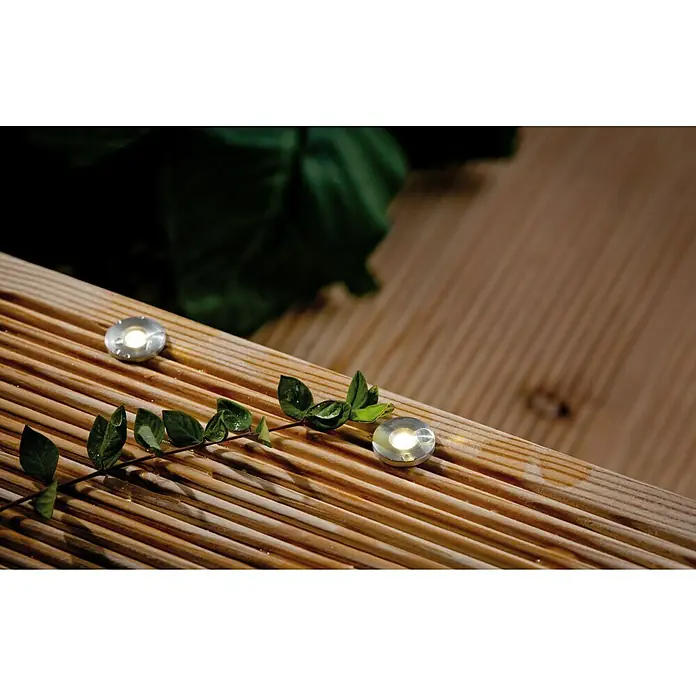 Paulmann Plug & Shine Set de luces de jardín LED Micro Pen II - 0,22 W, Número de bombillas: 5 ud., Plateado - Foto ambiente