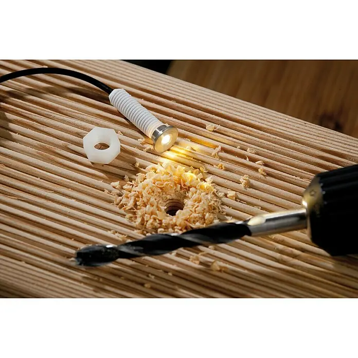 Paulmann Plug & Shine Set de luces de jardín LED Micro Pen II - 0,22 W, Número de bombillas: 5 ud., Plateado - Foto ambiente
