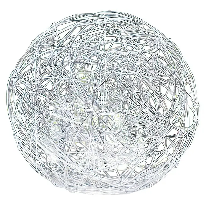 LED-Dekoleuchte rund Matino - 7 W, Braun, Durchmesser: 40 cm