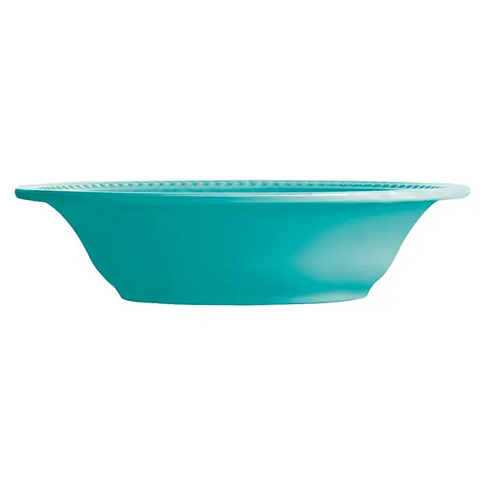 Marine Business Harmony Plato redondo Acqua - 6 uds., Diámetro: 21 cm, Plástico, Turquesa