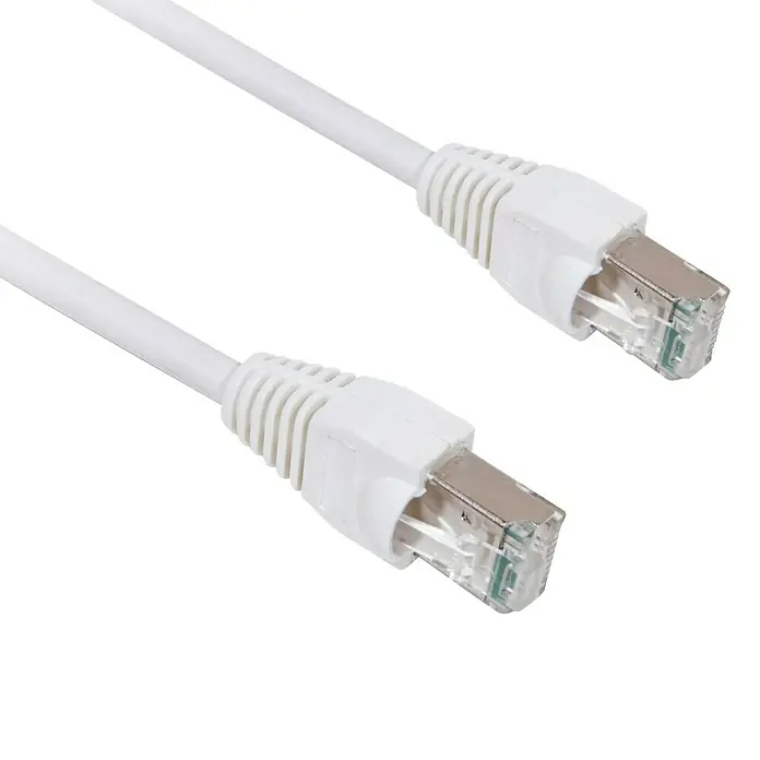 Cable para red CAT 6 - Largo: 2 cm, Blanco