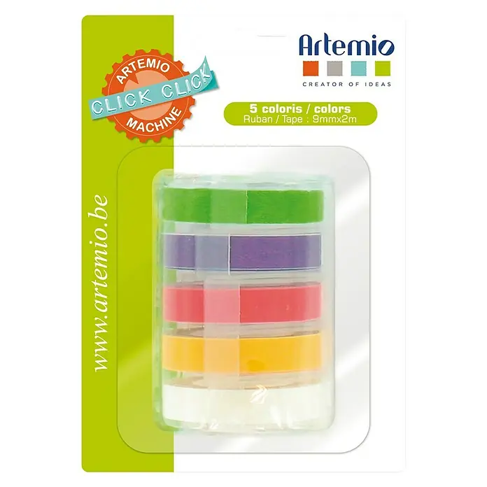Artemio Cinta para manualidades - Multicolor, Largo: 2 m