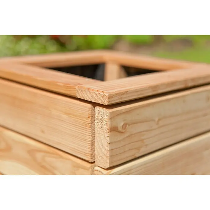 Kiehnholz Hochbeet - 400 x 400 x 430 mm, Holz - Detailaufnahme