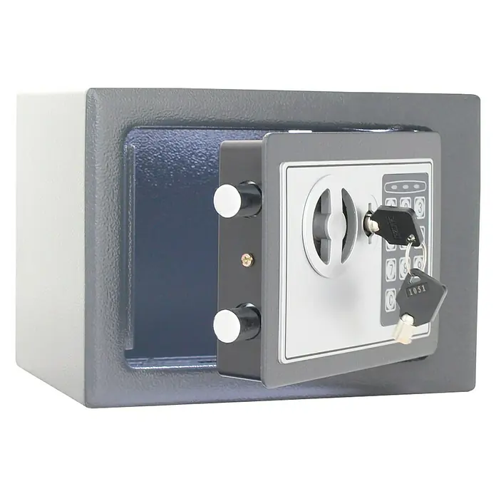 Rottner Möbeltresor Homestar - Elektronisches Zahlenschloss, L x B x H: 17 x 23 x 17 cm, Anthrazit