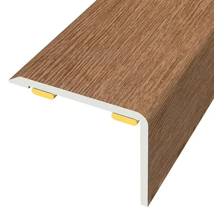 Baglinox Perfil angular Roble - C1 - 135 cm x 25 mm x 20 mm, Pegado
