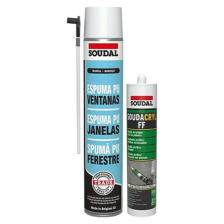 Soudal  Selladores Pack Puertas y Ventanas