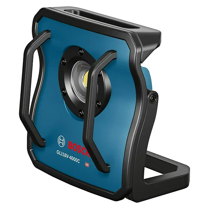 Bosch Professional Akku-Lampe GLI 18V-4000C - 18 V, Ohne Akku, Lichtstrom: 4.000 lm - Vorderansicht