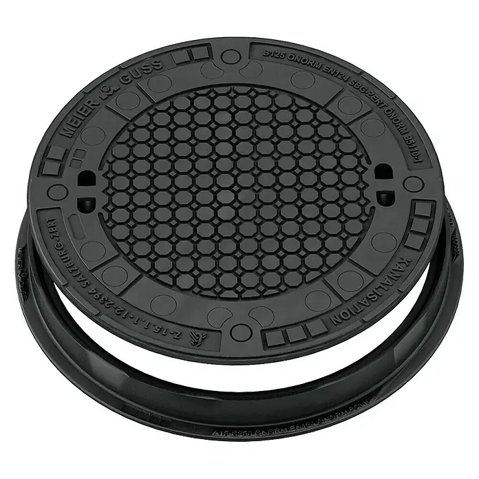 Garantia Tankdeckel PKW-Modell - Durchmesser: 725 mm, Geeignet für: Regenwassernutzungsanlagen - Ansicht von oben