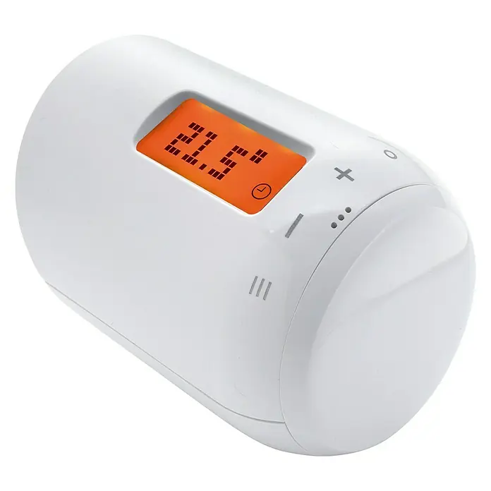 Eurotronic Heizkörper-Thermostat Genius LCD 100 - Per App, Batteriebetrieben