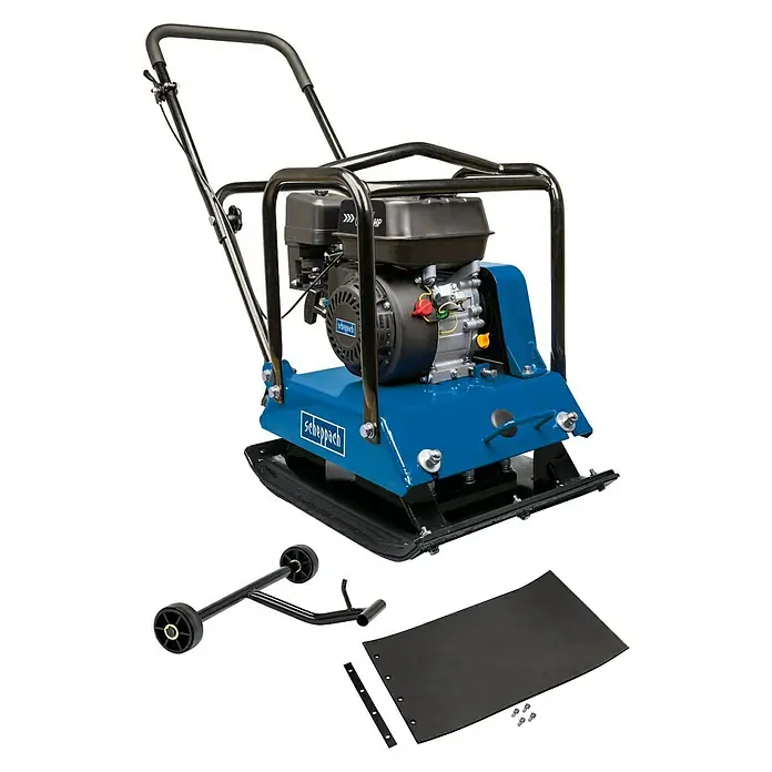Scheppach Vibroploča - Snaga motora: 4,8 kW, Tlak kompresije: 25 kN