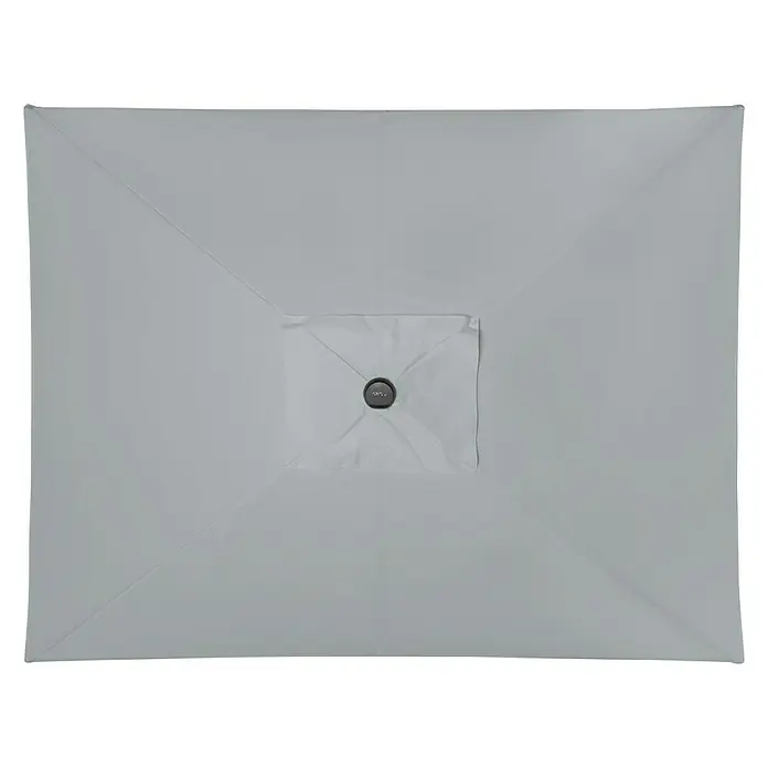 Derby Basic Lift Sonnenschirm Neo - Hellgrau, L x B: 240 x 200 cm - Ansicht von oben
