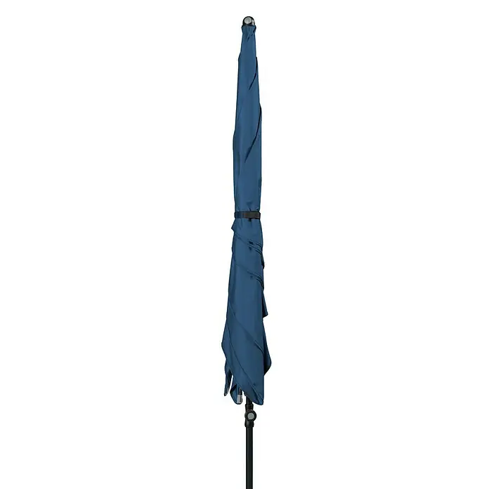 Doppler Sonnenschirm Sunline Waterproof - Dunkelblau, 230 x 190 cm - Linke Seitenansicht