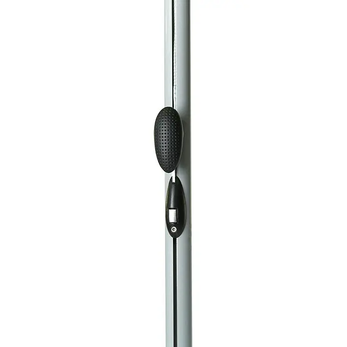 Doppler Sonnenschirm Active Teleskop - Greige, Durchmesser: 333 cm - Detailaufnahme