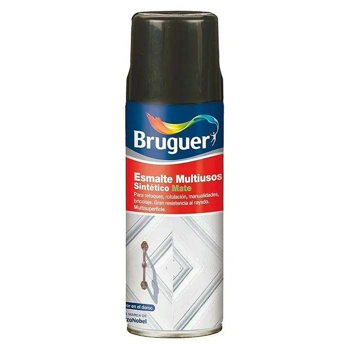 Bruguer Spray esmalte Multiusos - Blanco, Mate, 400 ml