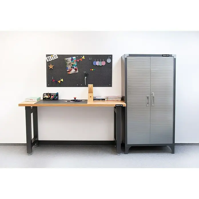 Wisent Banco de trabajo - L x An x Al: 182,5 x 63 x 96 cm, Capacidad de carga: 450 kg - Foto ambiente