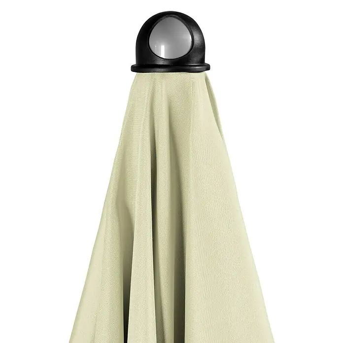 Doppler Sonnenschirm Sunline Waterproof III - Natur, 260 x 150 cm - Detailaufnahme
