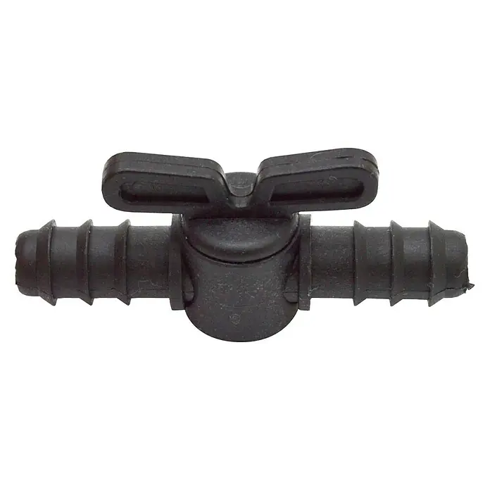 Llave de paso goteo - Diámetro conexión: 16 mm, Polietileno, 5 ud.