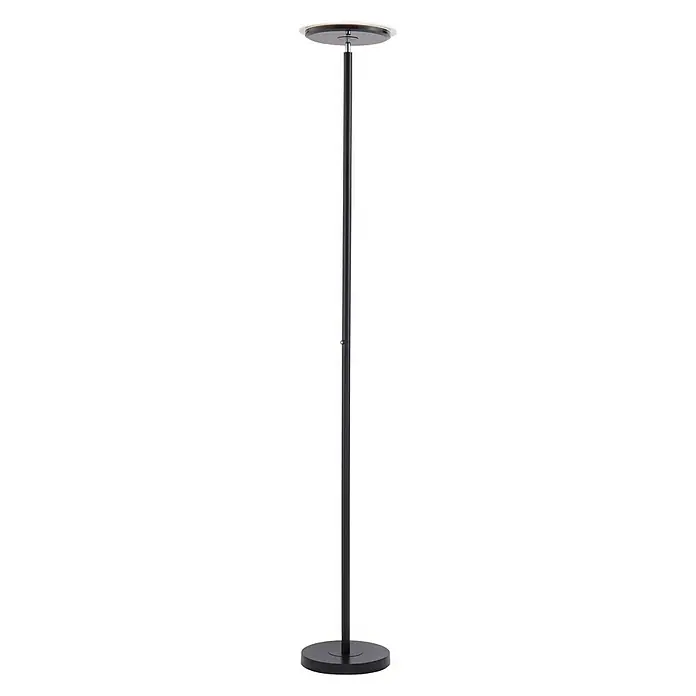 LeuchtenDirekt Lámpara de pie LED - Altura: 1,81 m - Vista frontal