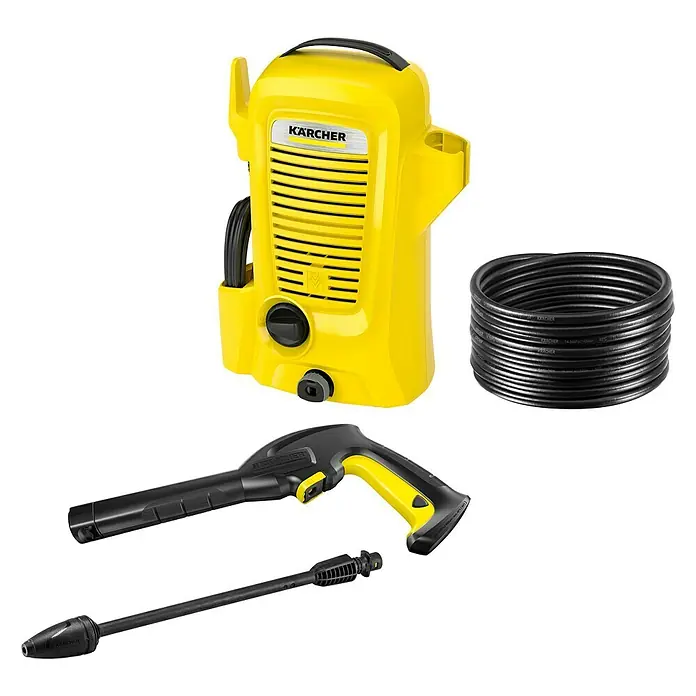 Kärcher Hochdruckreiniger K2 Universal Edition - 1.400 W, Max. Druck: 110 bar, Fördermenge: 360 l/h - Linke Seitenansicht