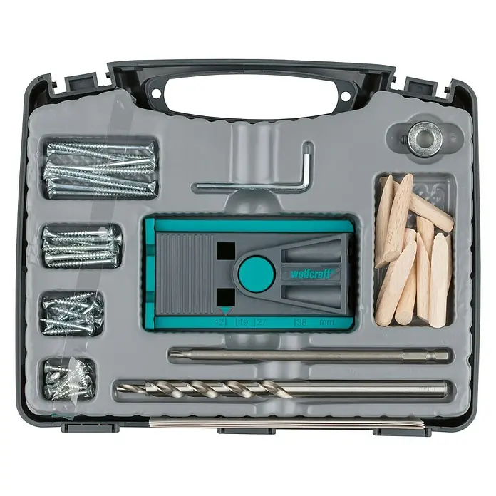 Wolfcraft Werkzeug-Set Undercover Jig - 54 -tlg.