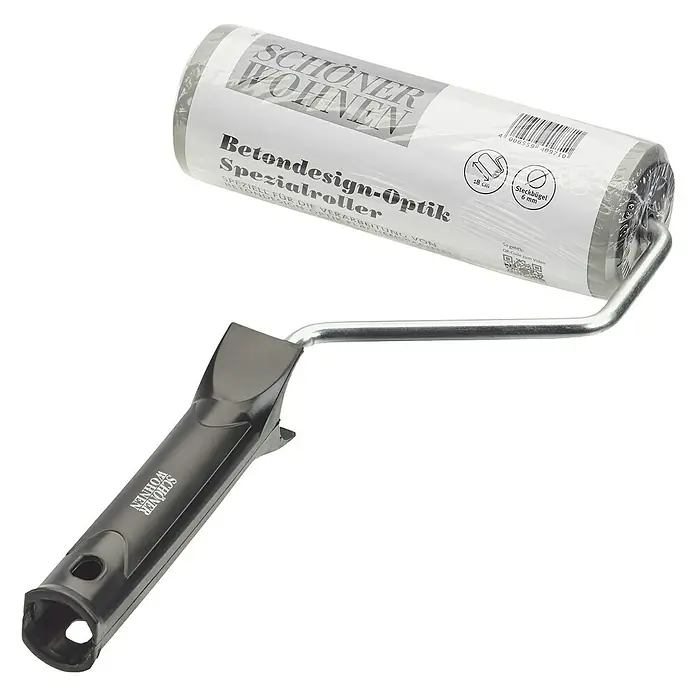 SCHÖNER WOHNEN-Farbe Betondesign-Optik Spezialroller - 6 mm - Vorderansicht