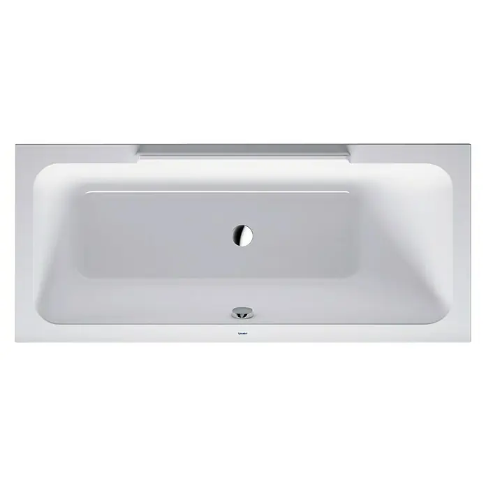 Duravit DuraStyle Badewanne - 160 x 70 cm, Rückenschräge Rechts, Sanitäracryl, Weiß